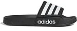 adidas Adilette Shower Velcro Badeschlappen - core black/white/co