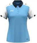 Jako Dynamic Polo Damen - skyblue/wei&szlig;/marine - S