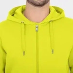 Jako Kapuzenjacke Organic - lime - M