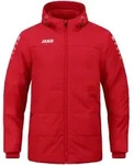 Jako Coachjacke Team mit Kapuze Kinder - rot - 128