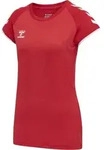 hummel Hmlcore Volley Stretch Tee Wo - Damen - true red - XS