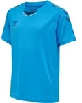 hummel hmlCORE XK Poly Trikot S/S Kinder - blue danube - 164