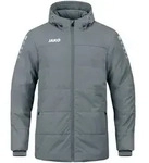 Jako Coachjacke Team mit Kapuze - grau - 3XL