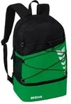 Erima Six Wings Rucksack - smaragd/schwarz