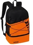 Erima Six Wings Rucksack - orange/schwarz