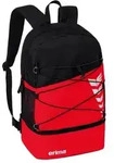 Erima Six Wings Rucksack - rot/schwarz