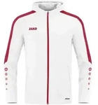 Jako Kapuzenjacke Power - wei&szlig;/rot - S