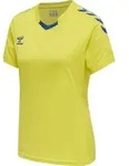hummel Hmlcore Xk Poly Trikot S/S Damen - blazing yellow/true blu