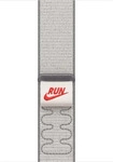 Apple MGD44ZM/A, Apple Nike Sport Loop Veiled Grey 46mm One Size (145-220 mm Umfang)
