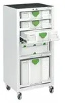 FESTOOL Systainer-Port 1000/2 mit 5 Vollausz&uuml;gen und Rollensatz, 400 x 500 x 1100mm