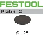 FESTOOL Schleifscheiben Platin2 STF &Oslash;125mm ungelocht S500, 15Stk.