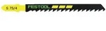100x Festool Stichs&auml;geblatt, universal S 75/4 WOOD Basic *204346