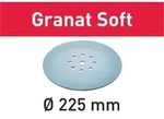 FESTOOL Schleifscheiben Granat Soft STF &Oslash;225mm 8-Loch P120, 25Stk.