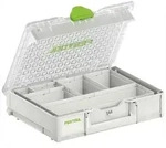 FESTOOL Systainer3 SYS3 ORG M 89 mit 6 Einsatzboxen, 396 x 296 x 89mm