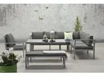 Garden Impressions BLAKES XL Ecklounge Gartenm&ouml;bel Sitzgruppe rechts anthrazit