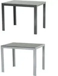 Gardissimo FIRE SOUL Nonwood Alu-Gartentisch Gartenm&ouml;bel 100x70cm anthrazit