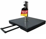 Gardissimo MOVE 70kg Schirmst&auml;nder Granitst&auml;nder mit Trolley-Funktion & Rollen