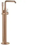 Grohe Essence Einhand-Wannenbatterie, Bodenmontage, schwenkbar, Ausladung 277mm, mit