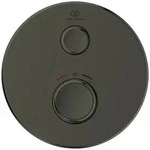 Ideal Standard Ceratherm Navigo Brausethermostat UP Bausatz 2, Rosette rund,...