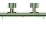 Ideal Standard Ceratherm T125 Brausethermostat Aufputz, A7587GN, Farbe: Silver Storm