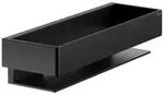 KEUCO EDITION 11 Duschablage, abnehmbar, 11158370000, Farbe: Schwarz Matt