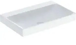 Geberit ONE Waschtisch Abgang vertikal, 75x14x48cm, 505.021.01.2, Ausf&uuml;hrung: ohne