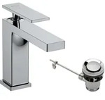 hansgrohe Tecturis E Einhebel-Waschtischmischer 110, Ausladung 144mm, mit