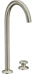 hansgrohe AXOR One 2-Loch Waschtischarmatur Select 260 mit Push-Open...