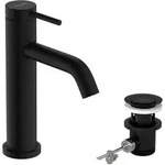 hansgrohe Tecturis S Einhebel-Waschtischarmatur 110, EcoSmart+, mit
