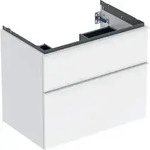 Geberit iCon Unterschrank f&uuml;r den Waschtisch, 2 Schubladen, 74x61,5x47,6 cm,...