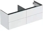 Geberit ONE Unterschrank f&uuml;r Aufsatzwaschtisch, 4 Schubladen, 133,2x50,4x47cm,