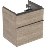 Geberit iCon Unterschrank f&uuml;r den Waschtisch, 2 Schubladen, 59,2x61,5x47,6 cm,