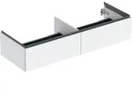 Geberit ONE Unterschrank f&uuml;r Aufsatzwaschtisch, 2 Schubladen, 133,2x26,6x47cm,