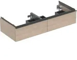 Geberit iCon Unterschrank f&uuml;r Doppelwaschtisch, 2 Schubladen, 118,4x24,7x47,6...