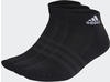 adidas Crew Sportswear Ankle Sportsocken 3er Pack schwarz | Größe: 34-36