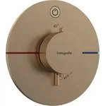 hansgrohe ShowerSelect Comfort S Thermostat, Unterputz, 1 Verbraucher, runde Rosette,