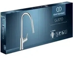 Ideal Standard Gusto Einhebel-K&uuml;chenarmatur, mit hohem Auslauf, Ausladung 238mm,