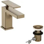 hansgrohe Tecturis E Einhebel-Waschtischmischer 80, Ausladung 122mm, mit