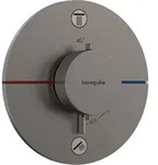 hansgrohe ShowerSelect Comfort S Thermostat, Unterputz, 2 Verbraucher, runde Rosette,