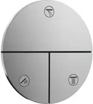 hansgrohe ShowerSelect Comfort S Ventil, Unterputz, 3 Verbraucher, runde Rosette,