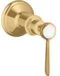 hansgrohe AXOR Montreux Abstellventil Unterputz, Hebelgriff, 16872250, Farbe:...