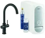 Grohe Blue Home Einhand-Sp&uuml;ltischarmatur Starter Kit, Ausladung 224mm,...