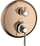 hansgrohe AXOR Montreux Thermostat Unterputz, Ab- und Umstellventil,...