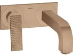 hansgrohe AXOR Citterio Waschtischmischer, Rautenschliff, Unterputz, Ausladung...