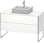 Duravit XSquare Konsolenwaschtischunterbau freistehend, 2 Ausz&uuml;ge,...