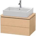 Duravit L-Cube Waschtischunterbau f&uuml;r Konsole, Compact, wandh&auml;ngend, 2
