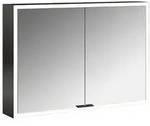 emco prime Lichtspiegelschrank, 1000 mm, 2 T&uuml;ren, mit verspiegelten...