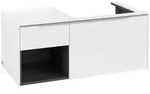 Villeroy & Boch Subway 3.0 Waschbeckenunterschrank, 2 Ausz&uuml;ge, Waschbecken rechts,