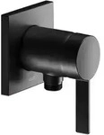 KEUCO IXMO Pure Einhebel-Brausemischer mit Schlauchanschluss, Rosette eckig,