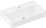 hansgrohe Xanuia Q Waschtisch Compact, mit Hahnloch und ohne &Uuml;berlauf, SmartClean,